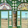 VIew of Coney Island Beach