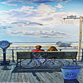 Jones Beach Boardwalk Tote Bag Version